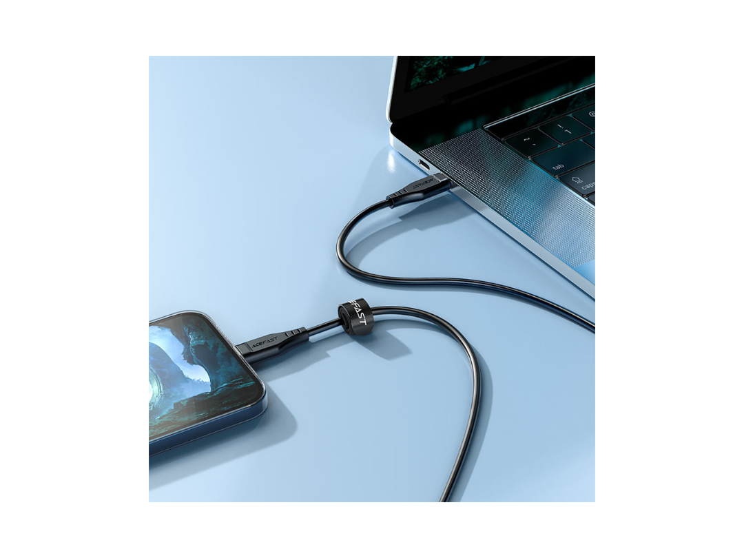 ACEFAST C3-01 USB-C to Lightning Charging Cable - PD Fast Charge, 1.2m ACEFAST C3-01 USB-C to Lightning Charging Cable - PD Fast Charge, 1.2m